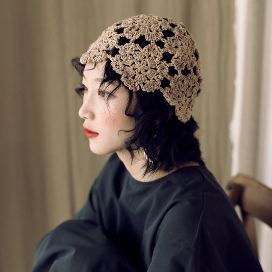 Women's Versatile Casual Retro Handmade Crochet Bucket Hat