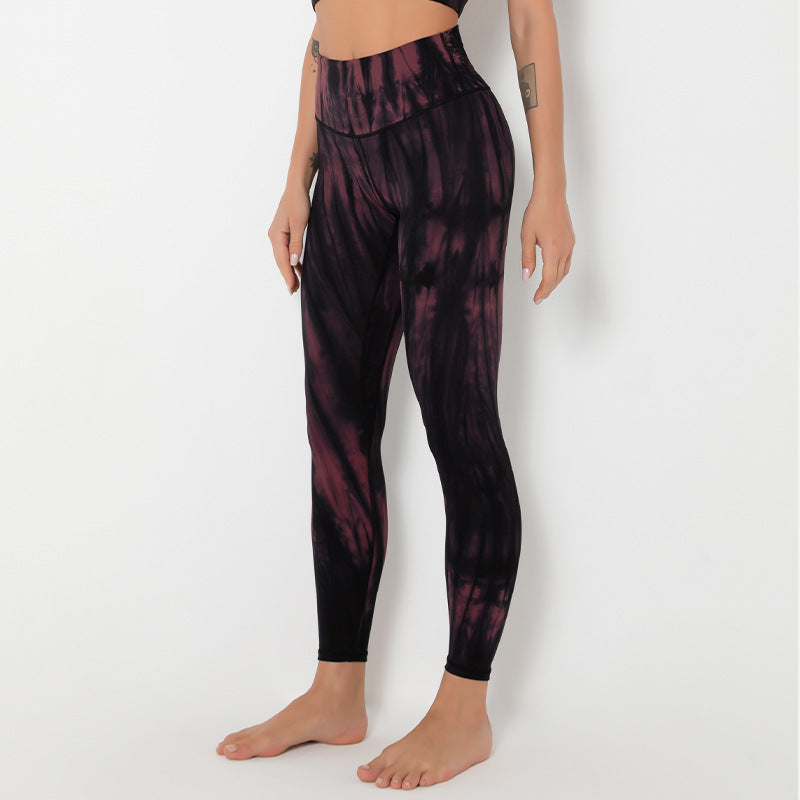 Double-sided Brushed Nude High-waisted Hip-lifting Sports Yoga Pants