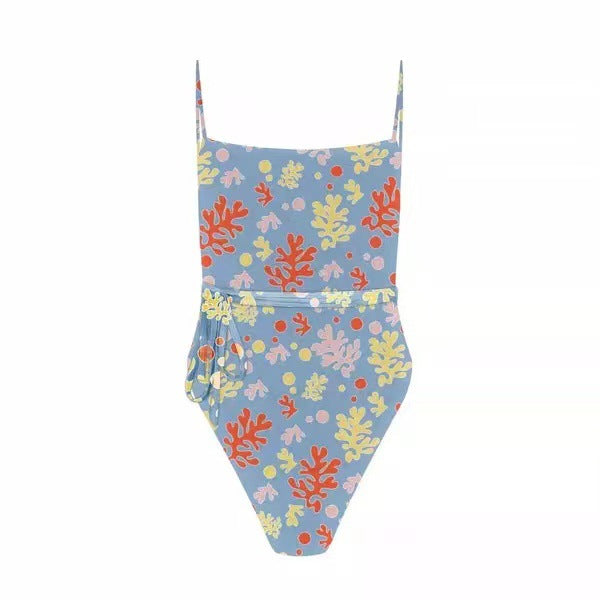 Traceless Ventilation Banded Bikini Swimsuit