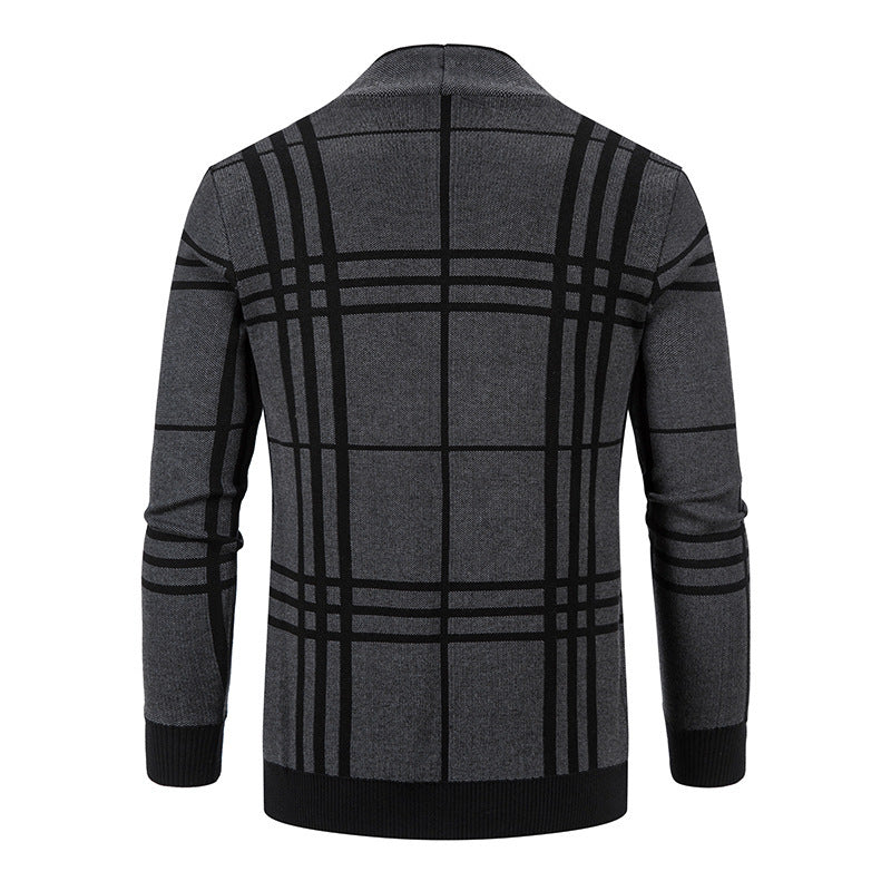Slim Fit Fashion Personality Men's Sweaters Coat