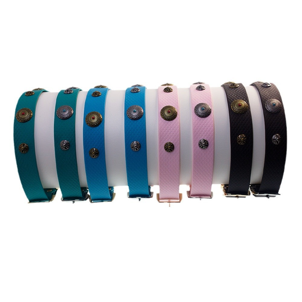 New Encapsulization Webbing Dog Collar Washable And Easy To Clean