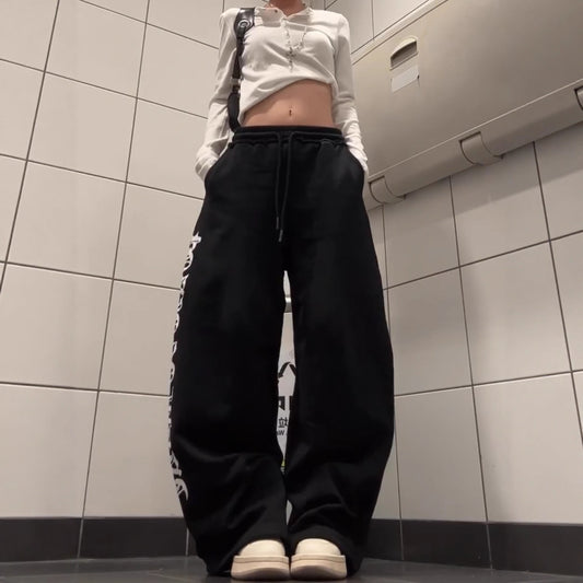 Amerikansk gotisk-inspirerede joggingbukser til kvinder