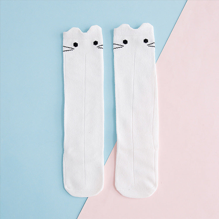 Autumn And Winter Baby Cotton Long Tube Children Socks