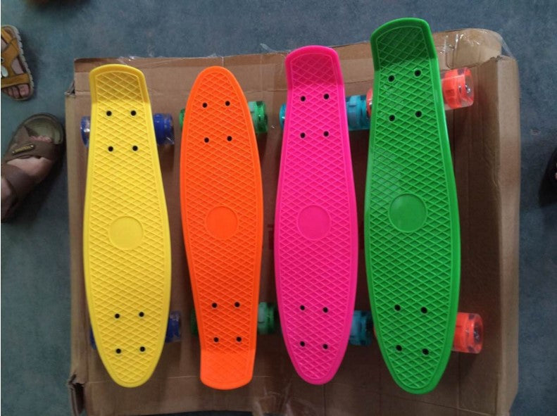 Mode Kreativ Personlighed Hjul Firehjulet Skateboard