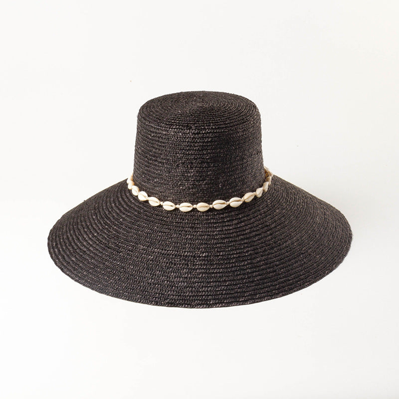 Tourist Beach Sun Protection Sunshade Straw Hat