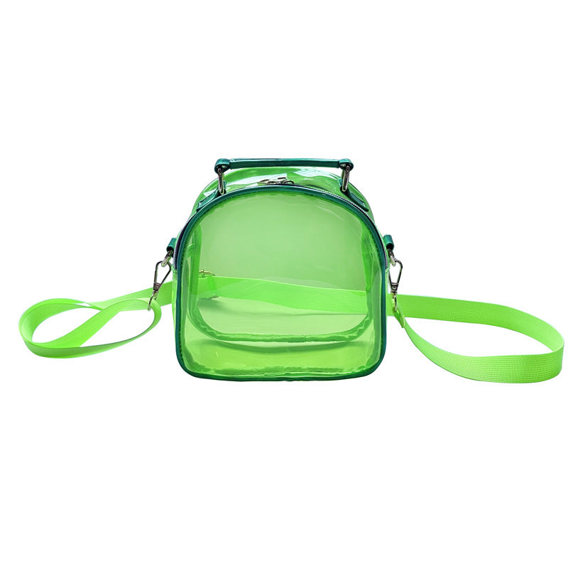 Women's Fashion Laser Transparent Single Shoulder Crossbody Bag