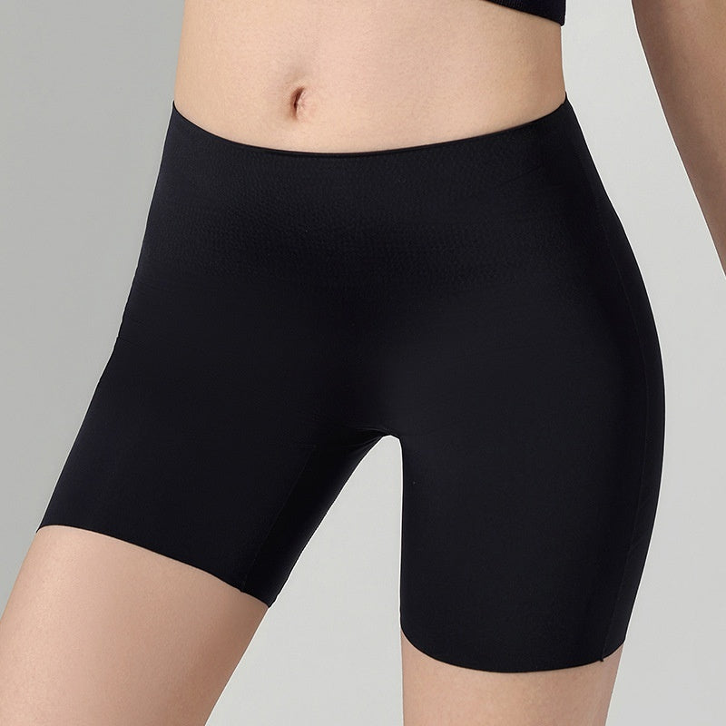 Is-silke Sømløse Mid-rise Mavekontrol Numseløftende Anti-udkig Leggings