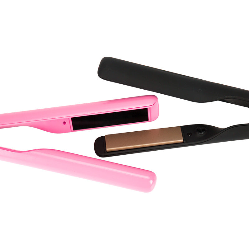 Portable Home Curl Or Straighten Hair Inside Buckle Curler