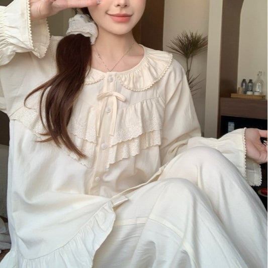 Womens Loose-fitting Top And Pants Set