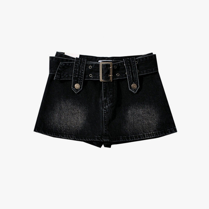 Slimming And Heightening Hot Girl Denim Shorts For Women