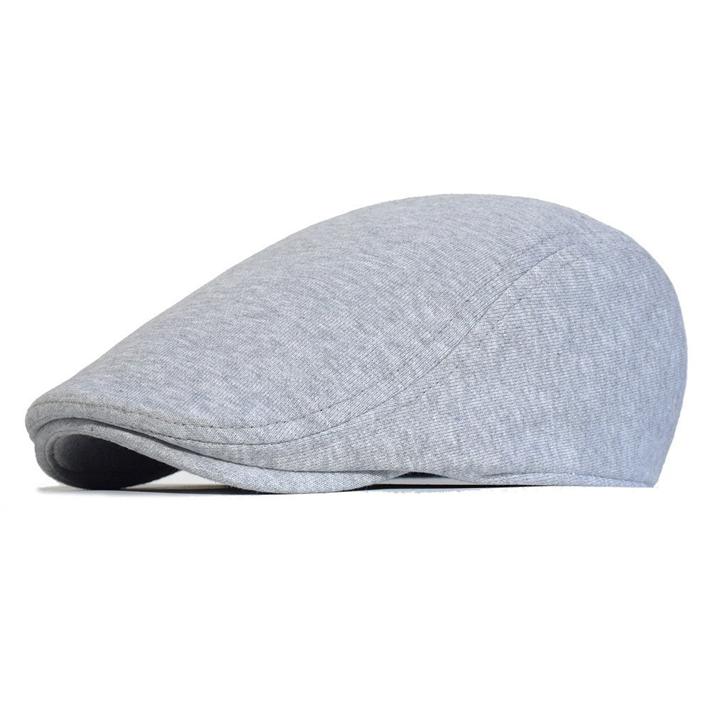 Pure Cotton Solid Color Beret Simple Artistic Retro