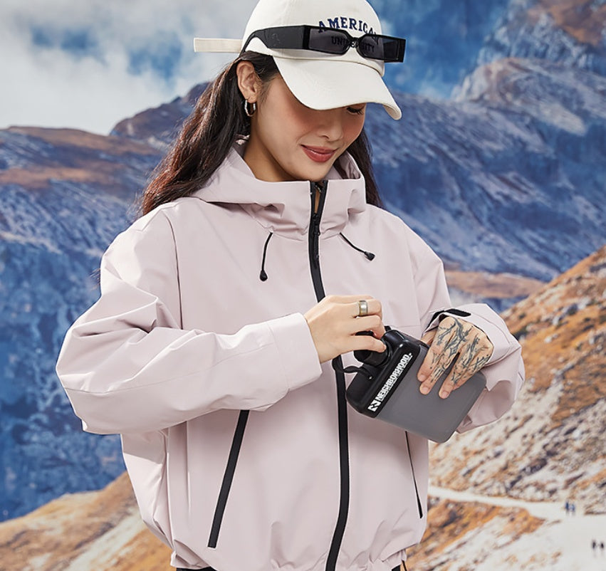 Teflon Three-proof Women's Gore-Tex Jacket Short