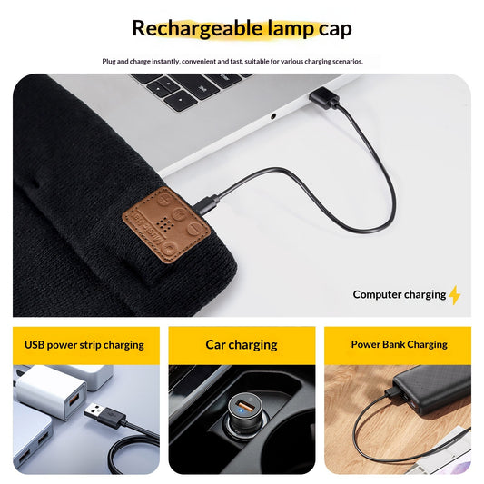 Lighting Wireless Bluetooth Music Hat