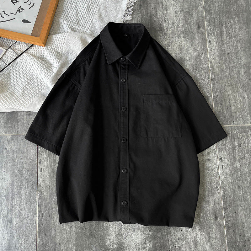 Casual Layered Base-Layer Cotton Shirt