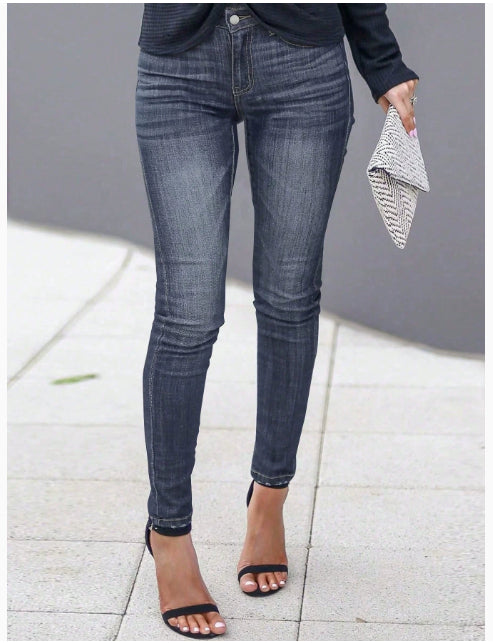 Women's Slim Fit Stretch Skinny Trousers