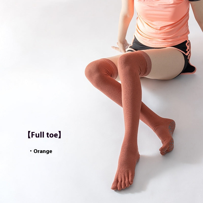 Yoga Socks Over The Knee Full Finger Half Finger Long Tube