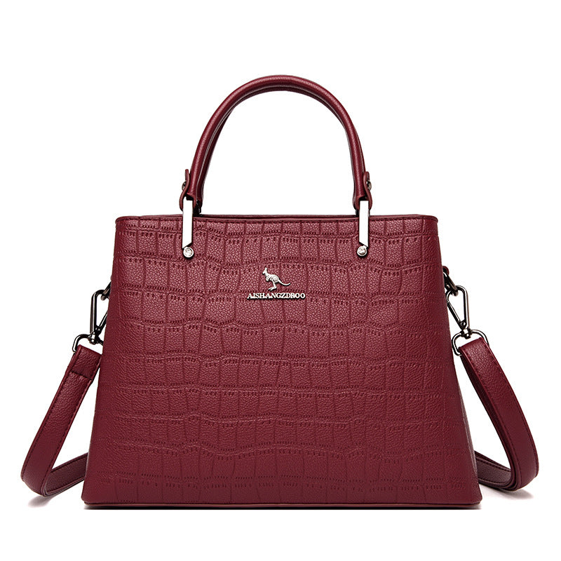 Carrying Crocodile Bag Women's Large Capacity Single Shoulder