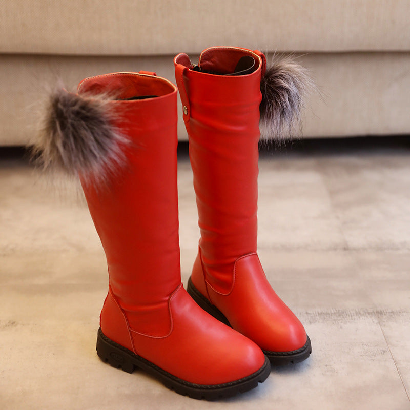 Fashion Girls Princess Style High Boots