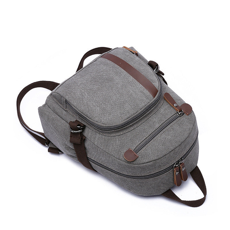 Men's And Women's Fashionable And Casual Canvas Shoulder Bag