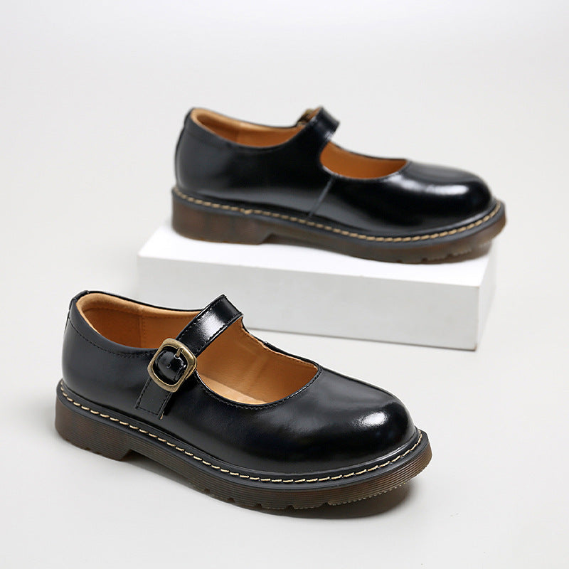 Spring And Autumn College Style Mary Jane Japanese Thin Shoes