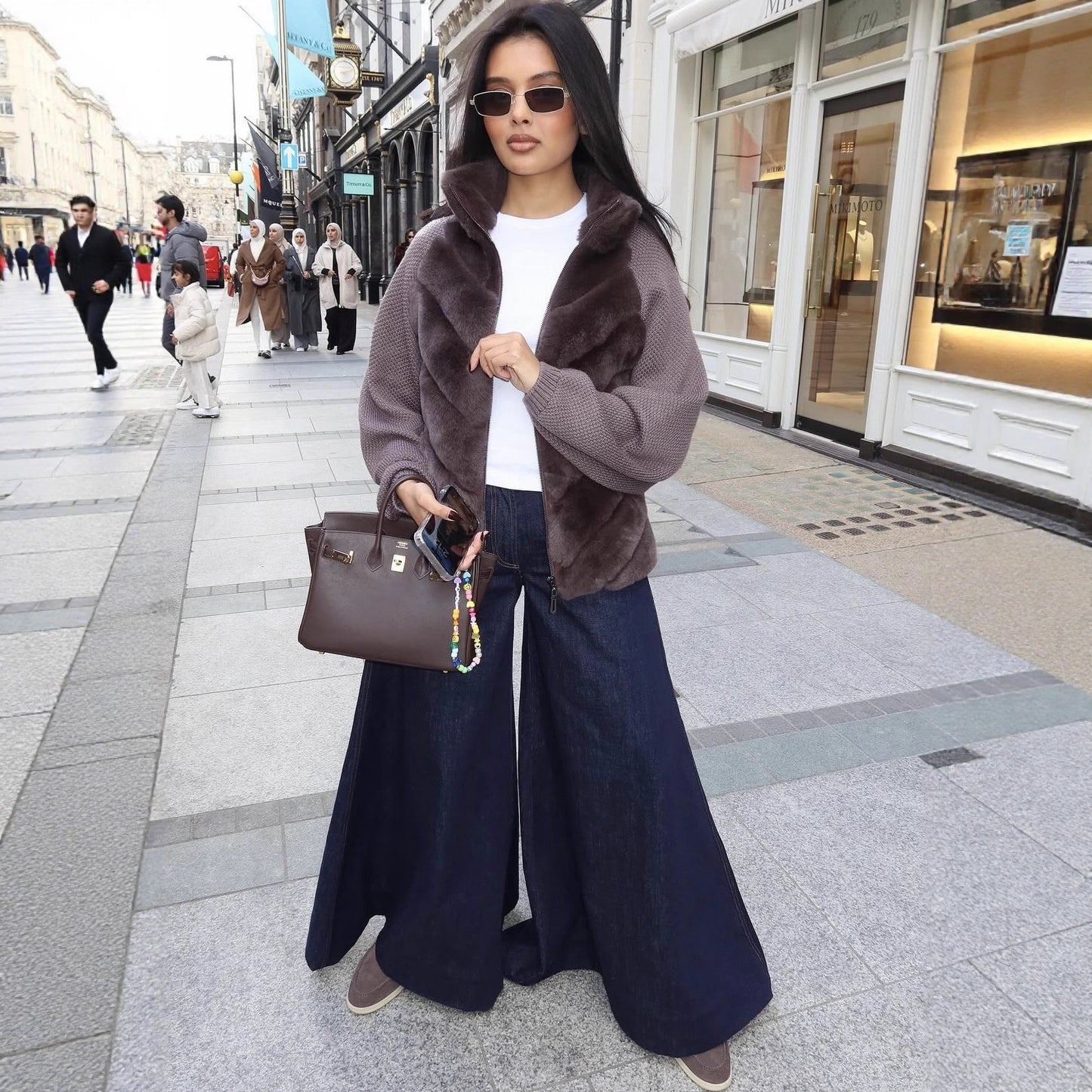 Casual Versatile Personality Zipper Short Jacket