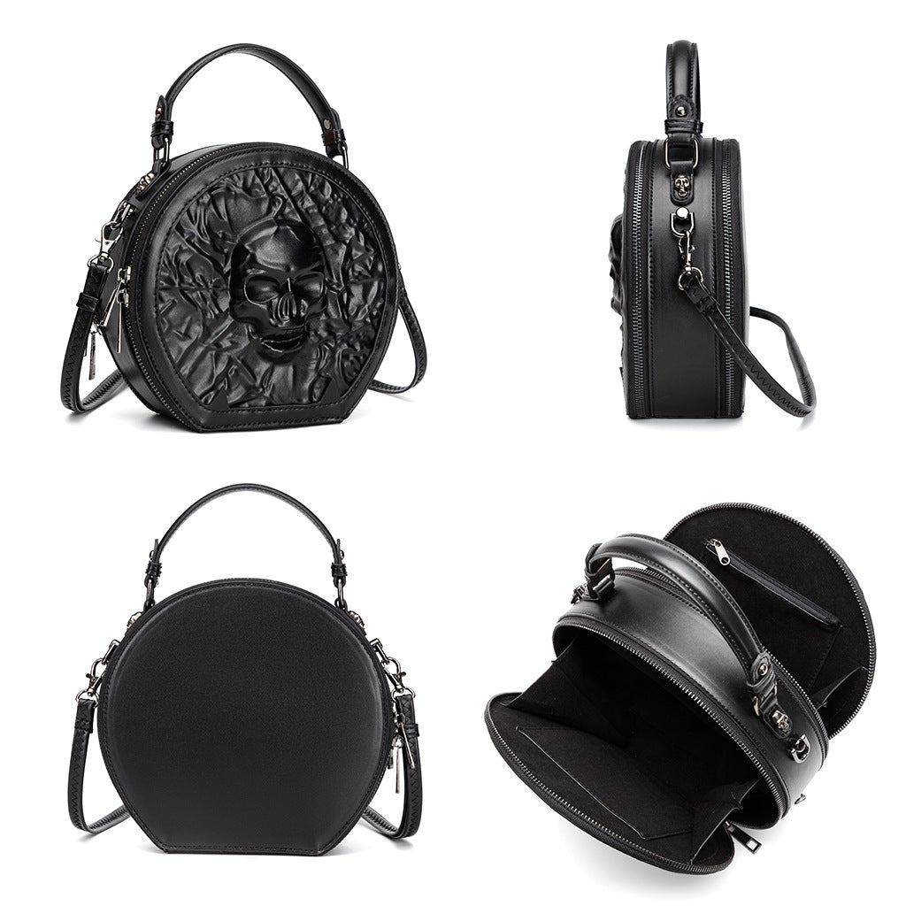 Fashion Embossing Halloween Portable Messenger Bag
