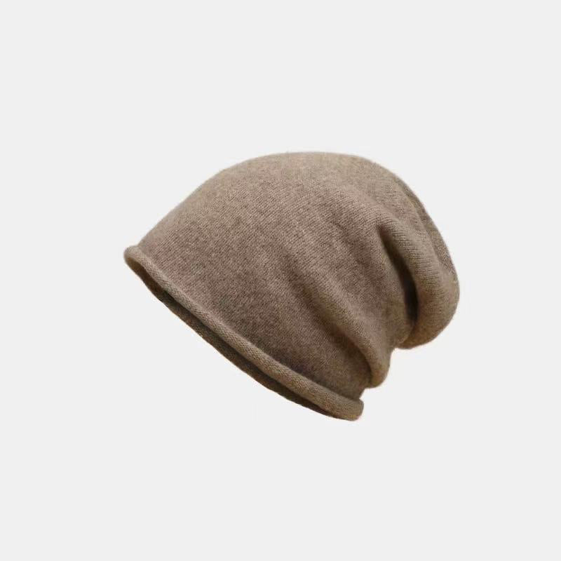 Stacking Hat Girl's Big Head Curling In Autumn And Winter
