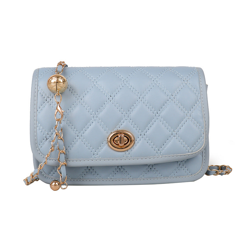 Women's Fashionable And Versatile Texture Shoulder Small Square Bag