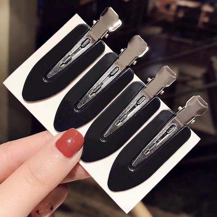 Small Leaf Duckbill Clip DIY Seamless Hair Clip Handmade Material