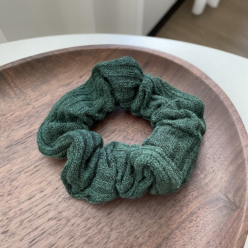 New Simple Knitting Large Intestine Hair Loop Accessories