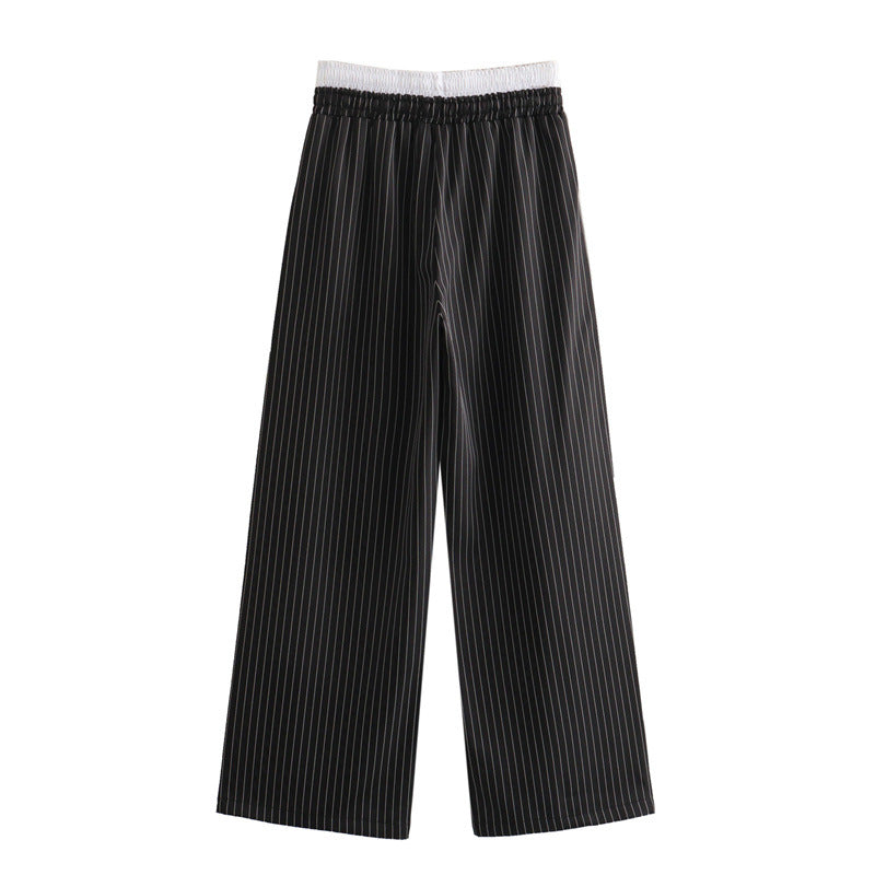 Summer Loose Casual High Waist Women's Trousers