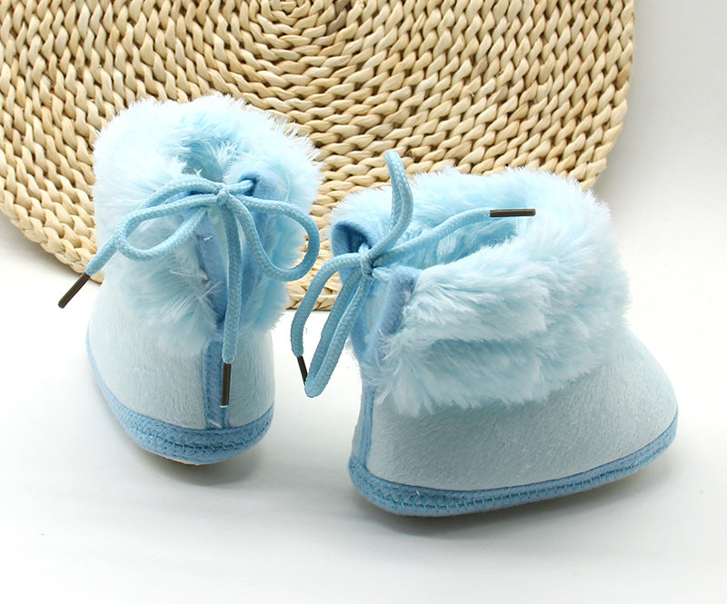 New Children's Thick Cotton Shoes Non-slip