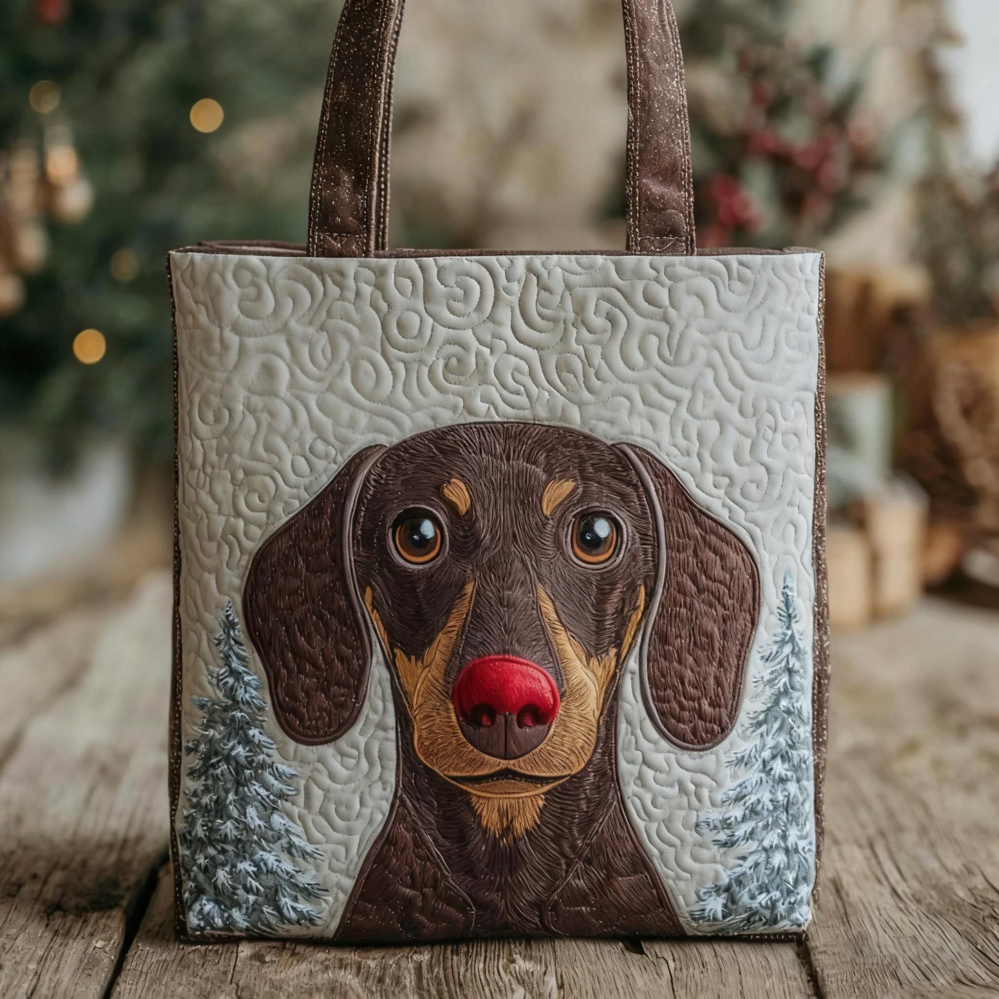 New Digital-print Tote Bag With A Personalized Floral Design In Canvas