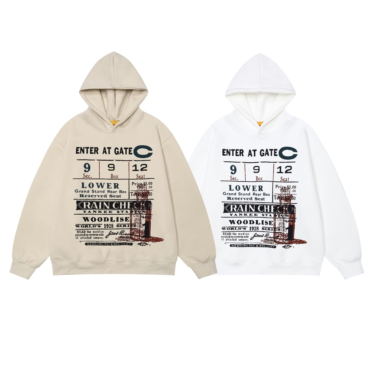 Women's American-style Retro Loose Hooded Sweater