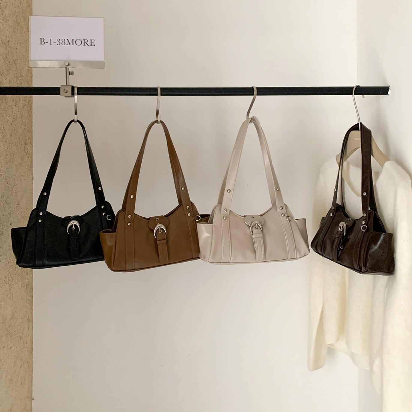Niche Design Fashionable PU Leather Shoulder Tote Bag