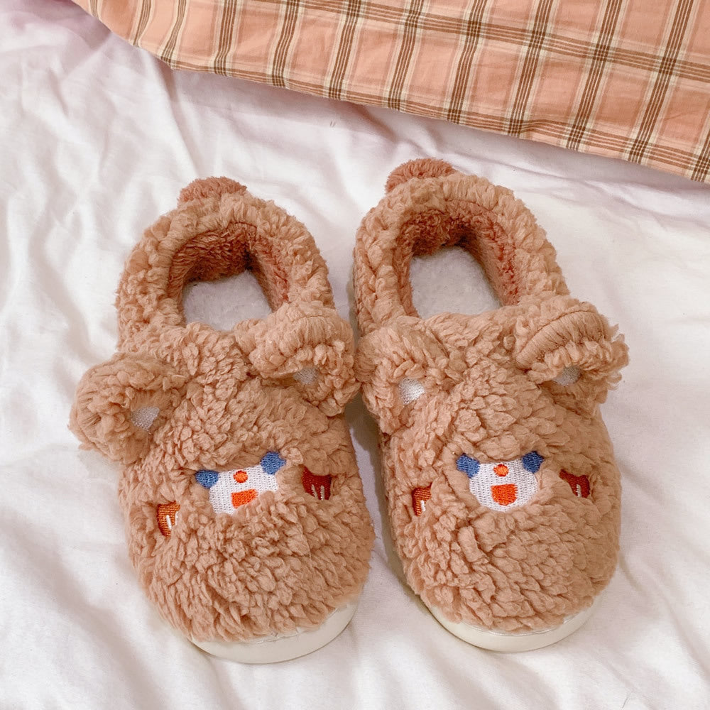 Drag Soft Cute Rui Rui Rabbit Cartoon Couple Cotton Shoes