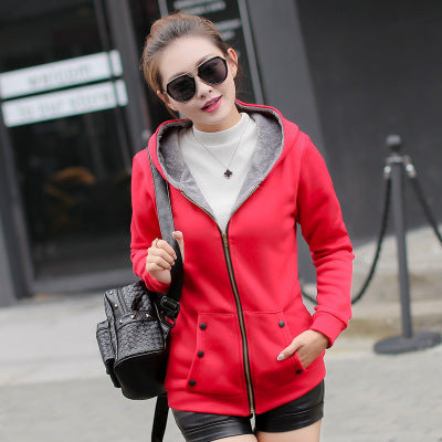 Autumn New Women's Thick Short Coat