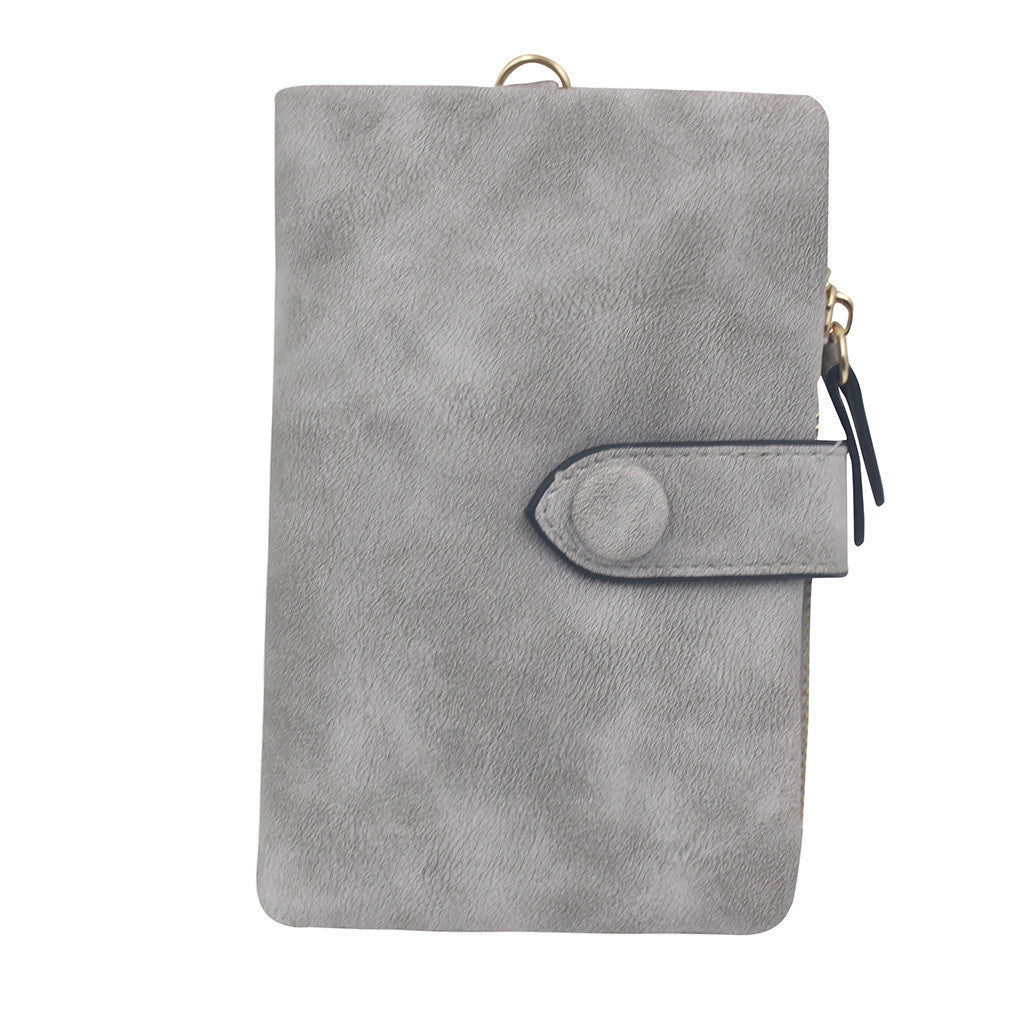 Women's Short Three Fold Multi Card Women's Purse Hand
