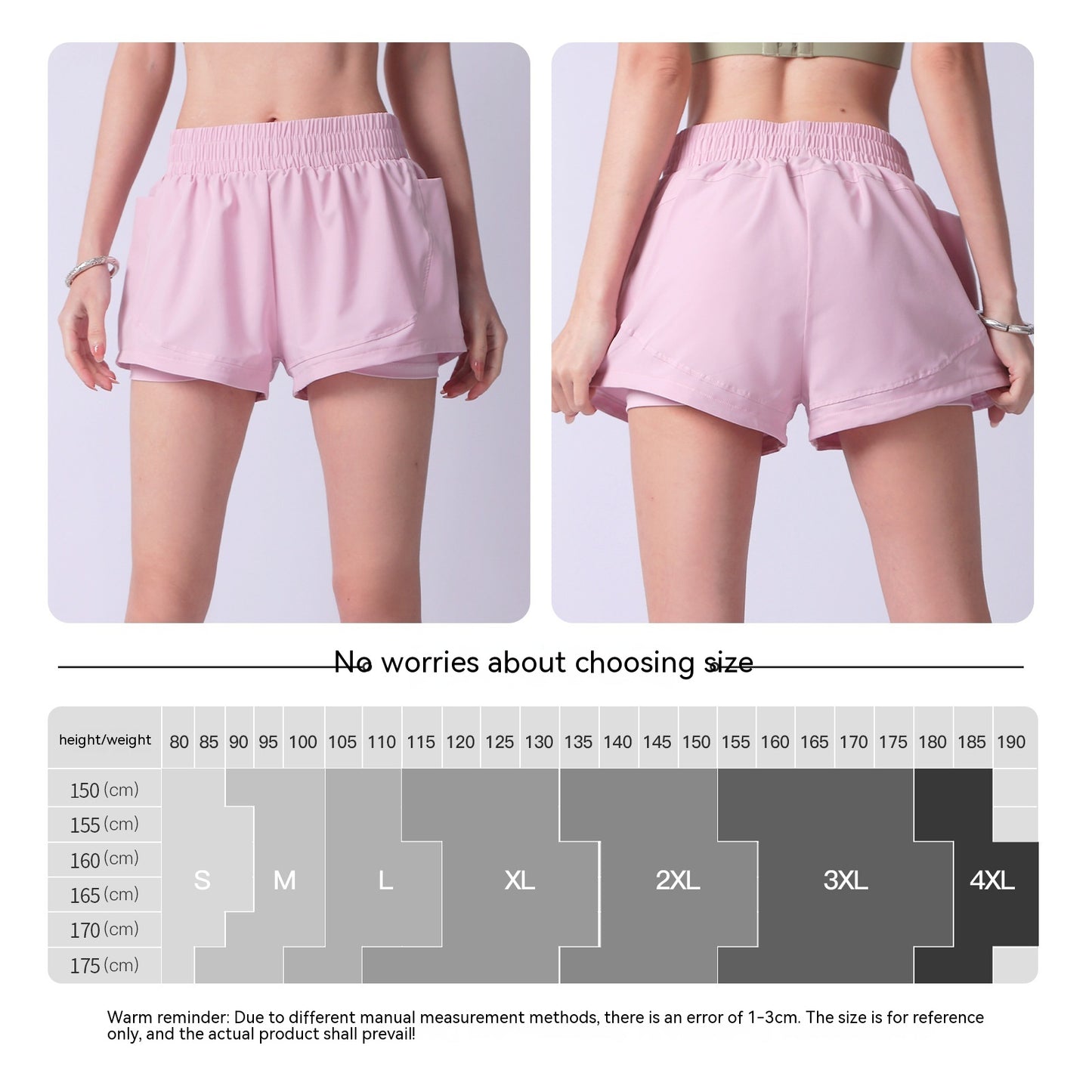 Women's Oversized High Waisted Casual Shorts