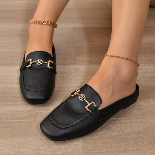 Soft Bottom Closed Toe Sandals