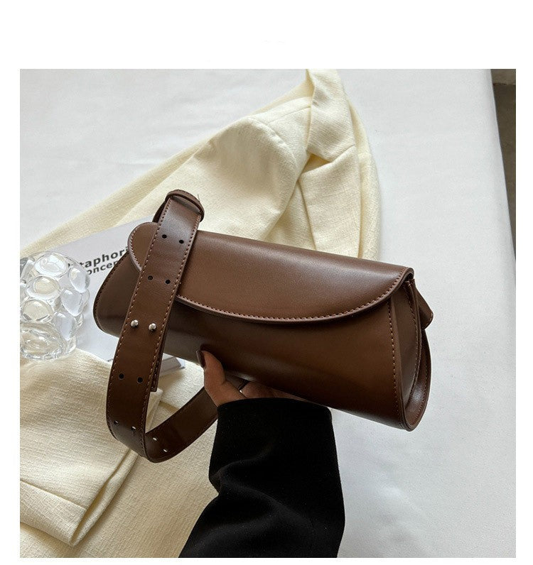 Fashionable And Versatile Cylinder Bag