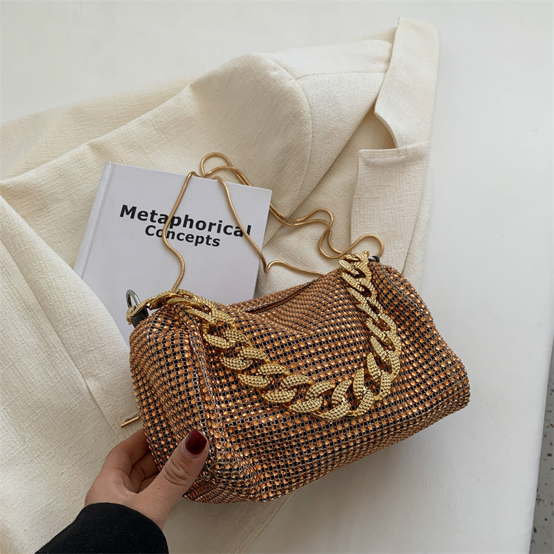 Full Diamond Fashion One Shoulder Messenger Bag