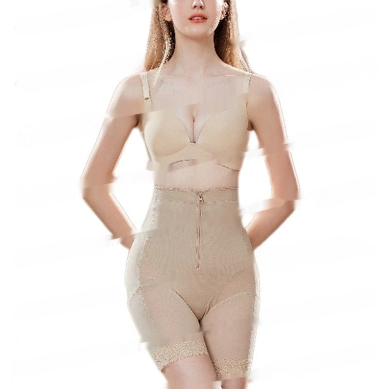 Fashion Personality Belly Contracting And Hip Lifting Pants Women