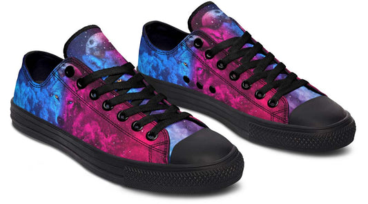 Fashion Print Couple Low-Top Canvas Shoes