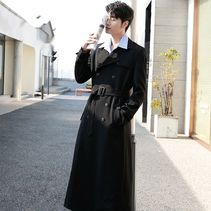 Windbreaker Men's Long Type Slim Fit