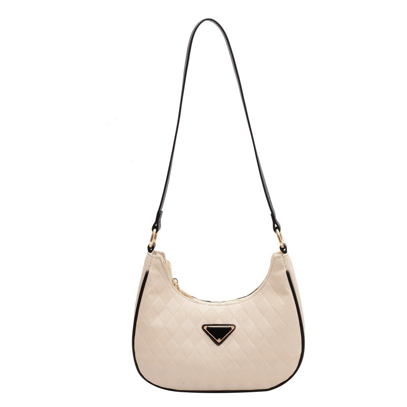 Women's Fashion Checkered Diagonal Bag