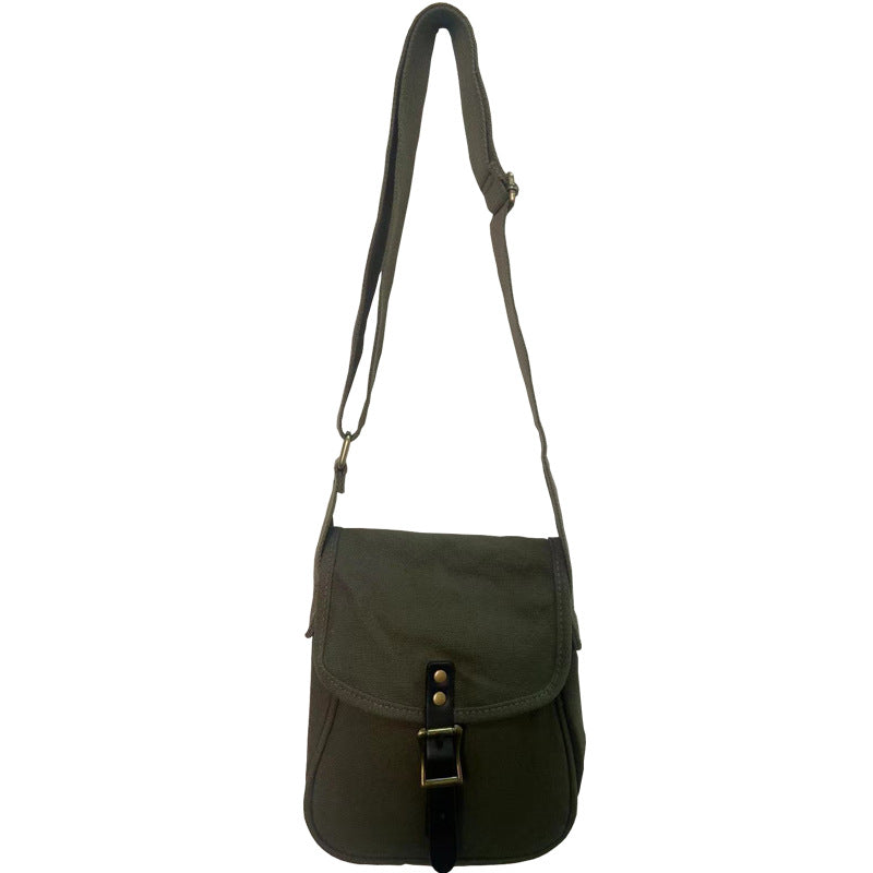 Kunstnerisk Nationalstil Ny Student Crossbody Retro Afslappet Lærredstaske