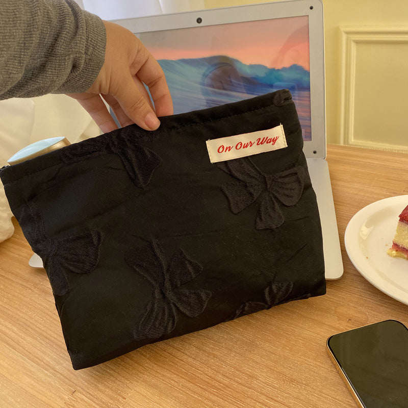 Canvas opbevaringstaske med stor kapacitet