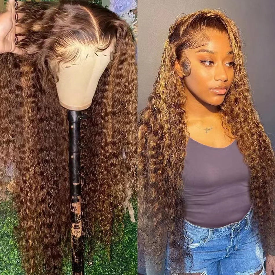 Lace Small Roll Wig Sheath African Ladies