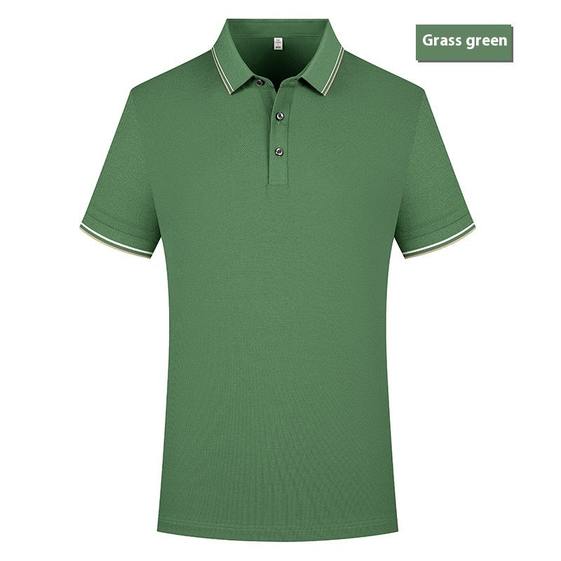 Polo Shirt Lapel Short Sleeve